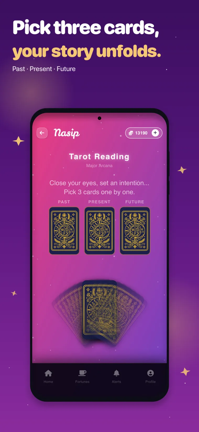 Nasip - tarot spread