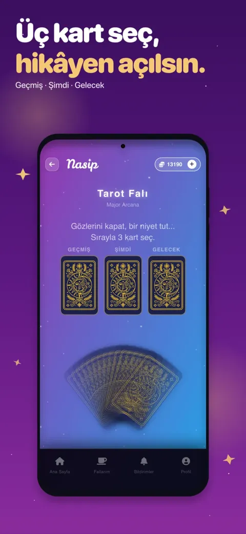 Nasip - Kahve Falı & Tarot - Uygulama ekran görüntüsü