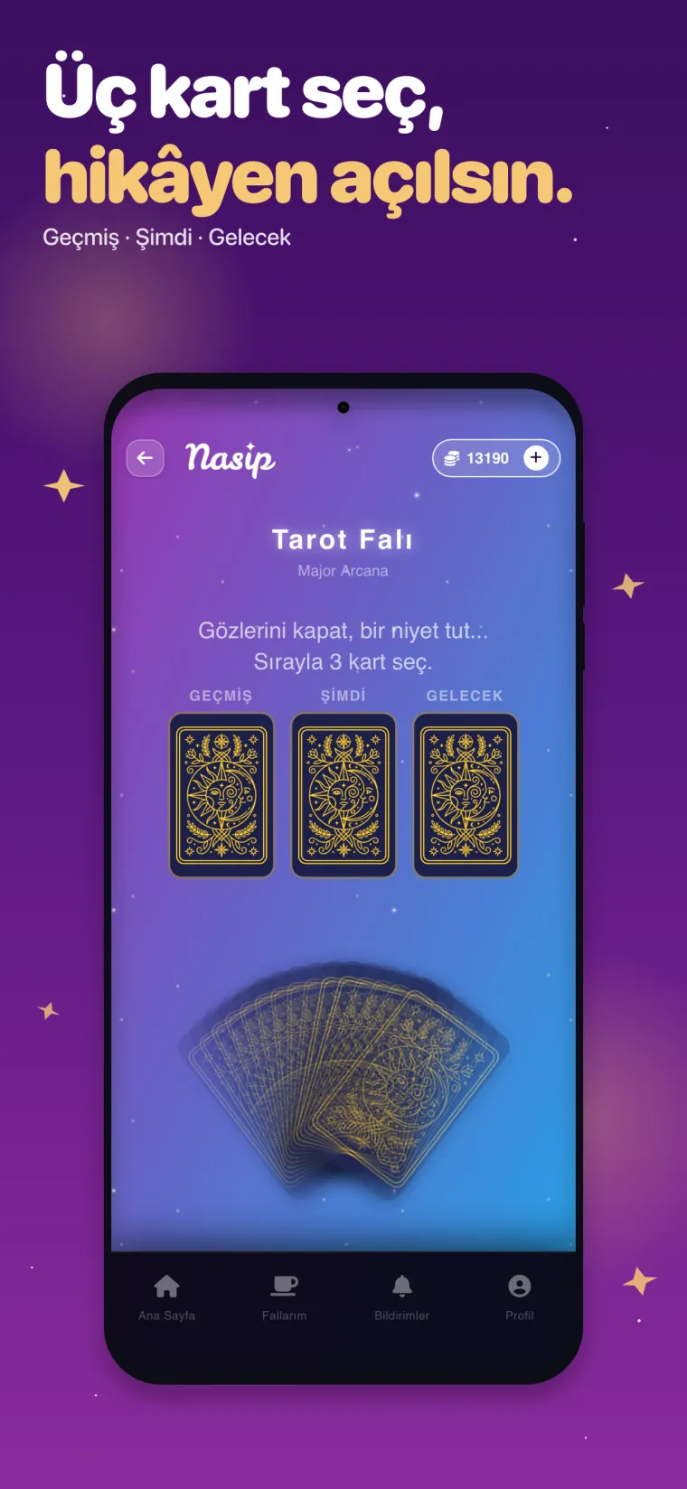 Nasip - tarot açılımı