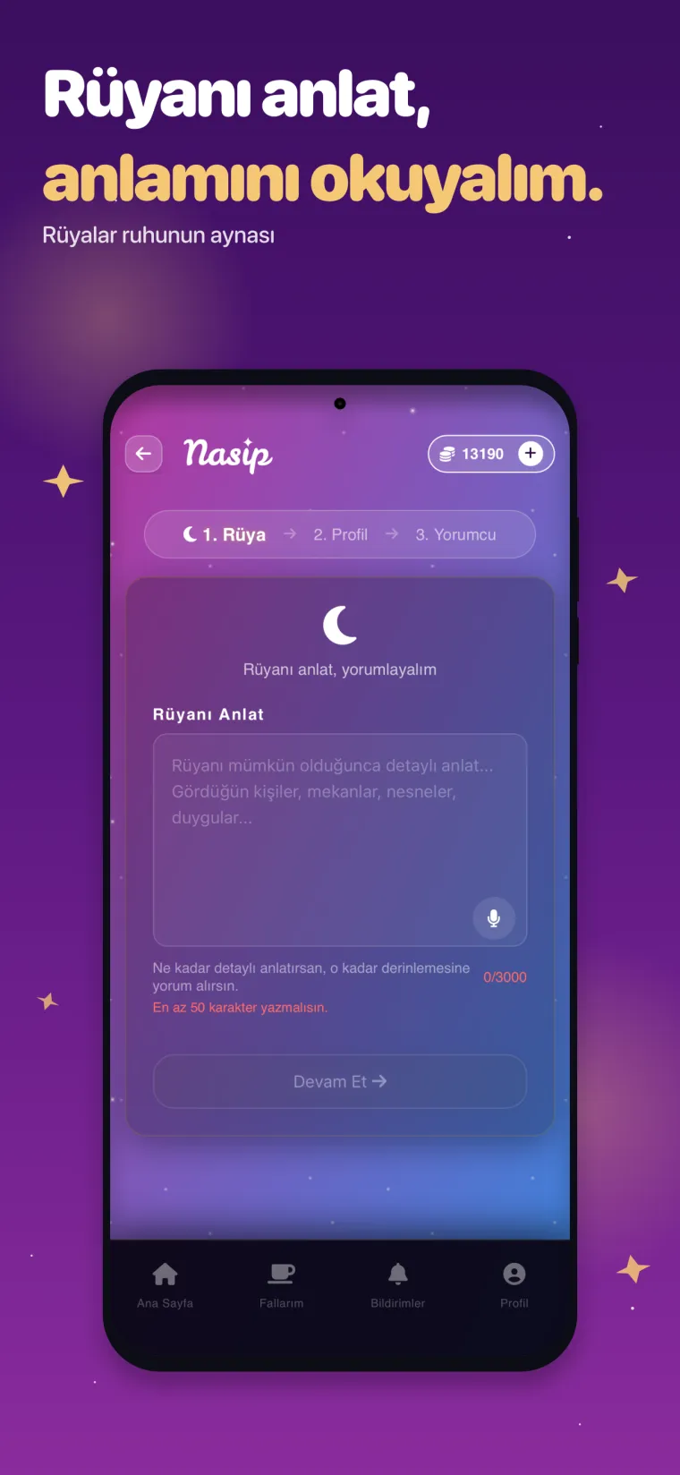 Nasip - rüya yorumu